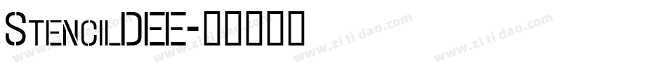 StencilDEE字体转换