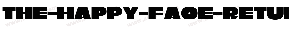 The-Happy-Face-Returns字体转换