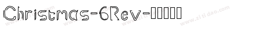 Christmas-6Rev字体转换