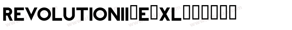 RevolutionIi-E1xl字体转换