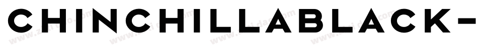 ChinchillaBlack字体转换