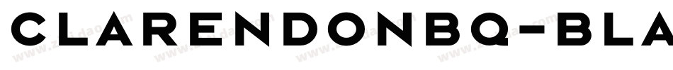 ClarendonBQ-Black字体转换