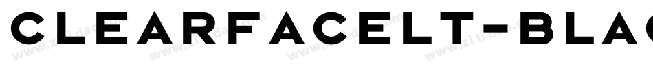 ClearfaceLT-Black字体转换
