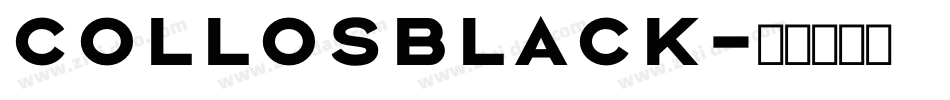 CollosBlack字体转换