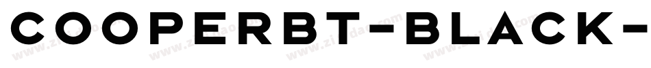CooperBT-Black字体转换
