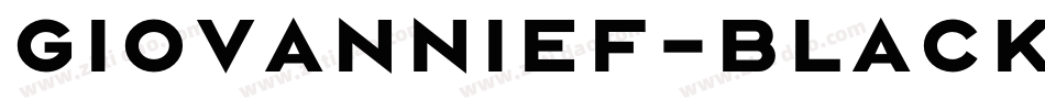 GiovanniEF-Black字体转换