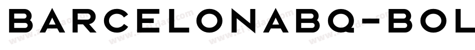 BarcelonaBQ-Bold字体转换