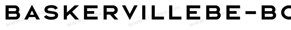 BaskervilleBE-Bold字体转换