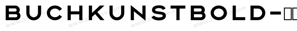 BuchkunstBold字体转换