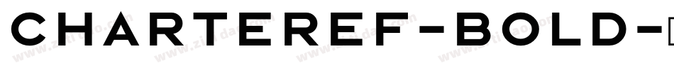 CharterEF-Bold字体转换