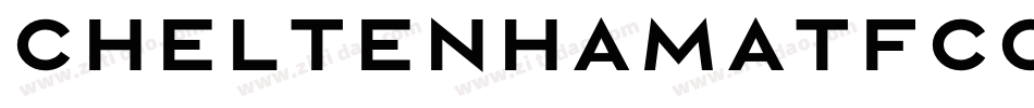 CheltenhamATFCondensedBQ-Bold字体转换