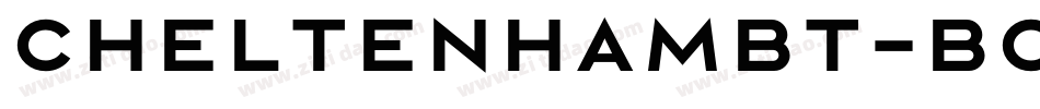 CheltenhamBT-Bold字体转换