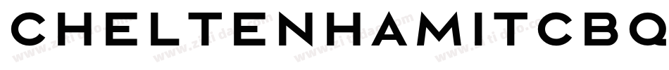 CheltenhamITCBQ-Bold字体转换