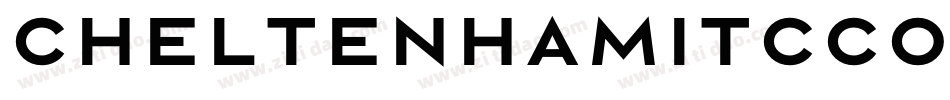 CheltenhamITCConBQ-Bold字体转换