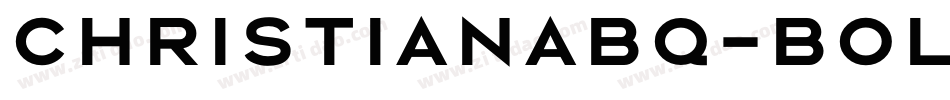 ChristianaBQ-Bold字体转换