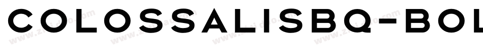 ColossalisBQ-Bold字体转换