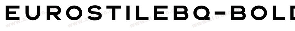 EurostileBQ-Bold字体转换