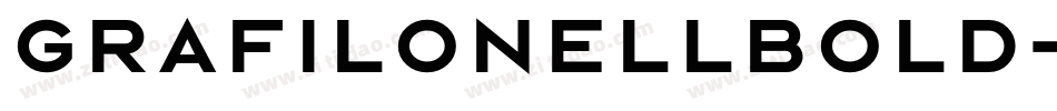GrafiloneLLBold字体转换