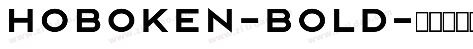 Hoboken-Bold字体转换