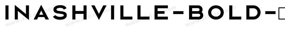Inashville-Bold字体转换