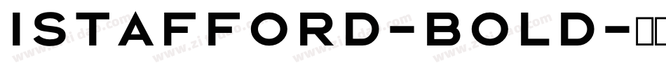 Istafford-Bold字体转换