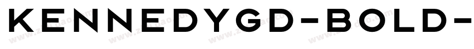 KennedyGD-Bold字体转换