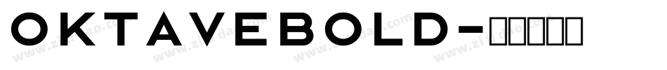 OktaveBold字体转换