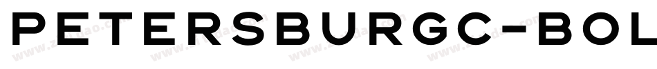 PetersburgC-Bold字体转换