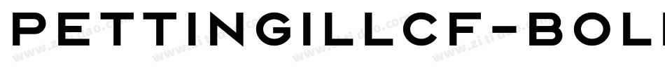 PettingillCF-Bold字体转换