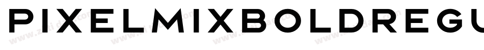 PixelmixBoldRegular-jWDO字体转换