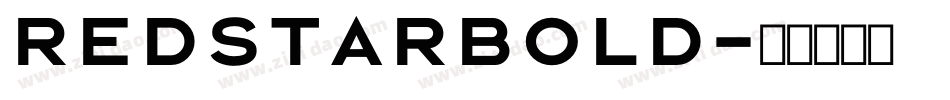 RedstarBold字体转换