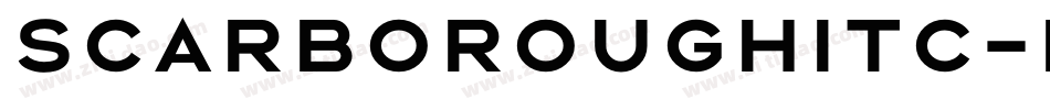 ScarboroughITC-Bold字体转换
