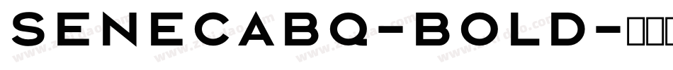 SenecaBQ-Bold字体转换