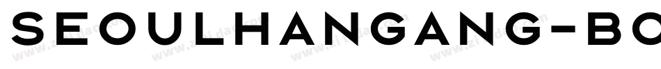 SeoulHangang-Bold字体转换