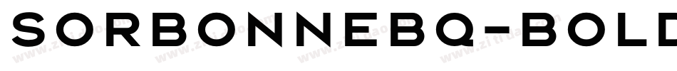 SorbonneBQ-Bold字体转换