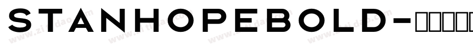 StanhopeBold字体转换