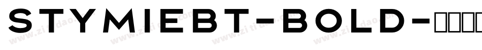 StymieBT-Bold字体转换