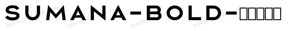 Sumana-Bold字体转换