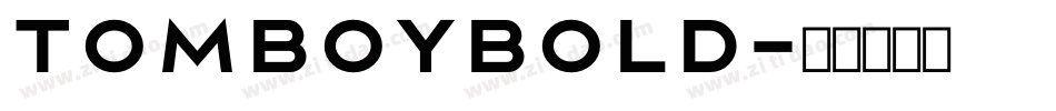 TomboyBold字体转换