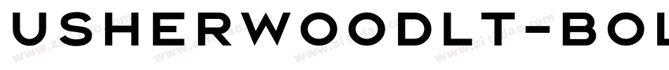 UsherwoodLT-Bold字体转换