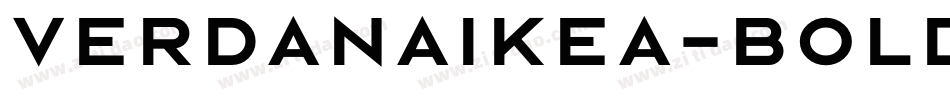 VerdanaIKEA-Bold字体转换