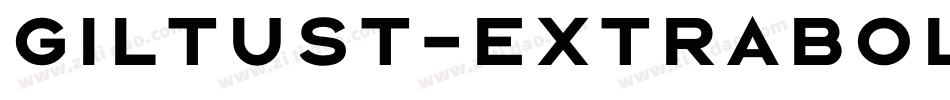 GiltusT-ExtraBold字体转换