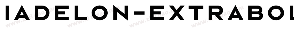 Iadelon-ExtraBold字体转换