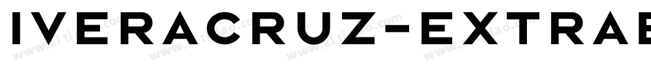 Iveracruz-ExtraBold字体转换