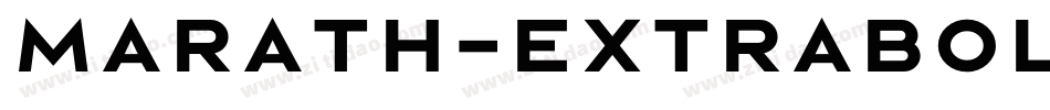 Marath-ExtraBold字体转换