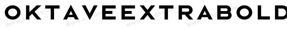 OktaveExtraBold字体转换