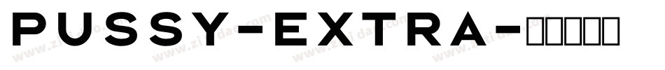 Pussy-Extra字体转换