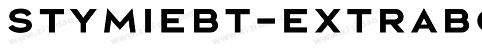 StymieBT-ExtraBold字体转换