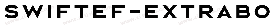 SwiftEF-ExtraBold字体转换