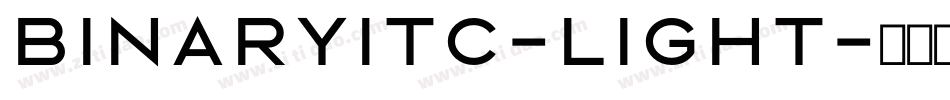 BinaryITC-Light字体转换